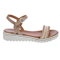 Sandalia Trenza marrón 41